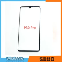 10pcs lcd front outer glass lens for huawei p40 p40 pro p40 lite e y7p 2020 p30 p30 pro p30 lite p20 p20 pro p20 lite repair