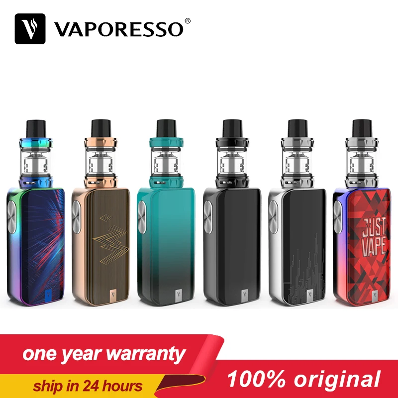 Vaporesso 80 Вт люкс нано 1 3 дюймов сенсорный экран вейп комплект 5 мл/2 мл SKRR S мини бак