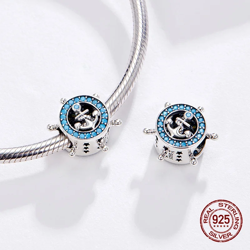 Подходит Оригинальное украшение очаровательный браслет бусы из стерлингового