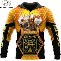 old time bee keeper 3d printed men hoodies pure raw honey harajuku fashion hoodie sweatshirt unisex casual jacket pullover mf 99