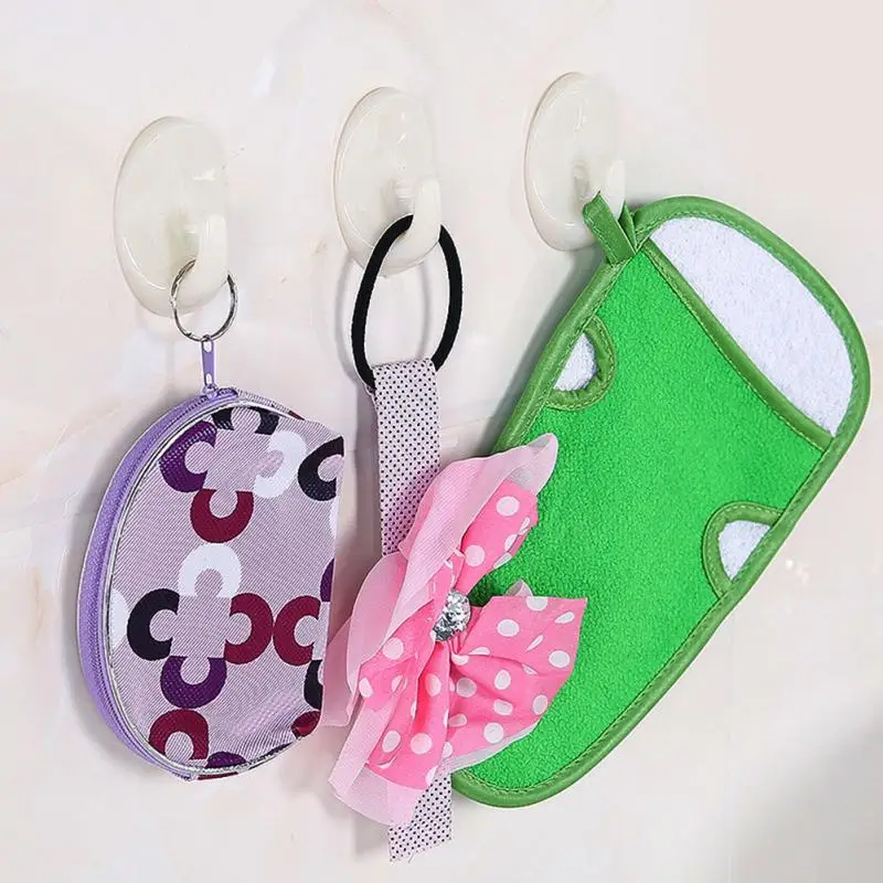 10 штук самоклеящийся крючок для кухни ванной комнаты настенный одежды