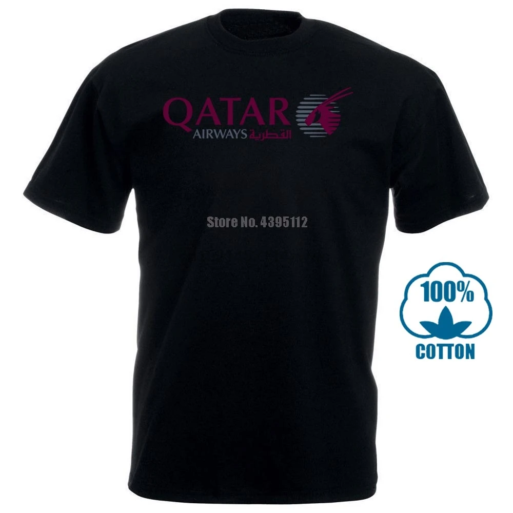 Катар дыхательных путей T Shirt2020 новый летний Для мужчин 100% хлопковая футболка