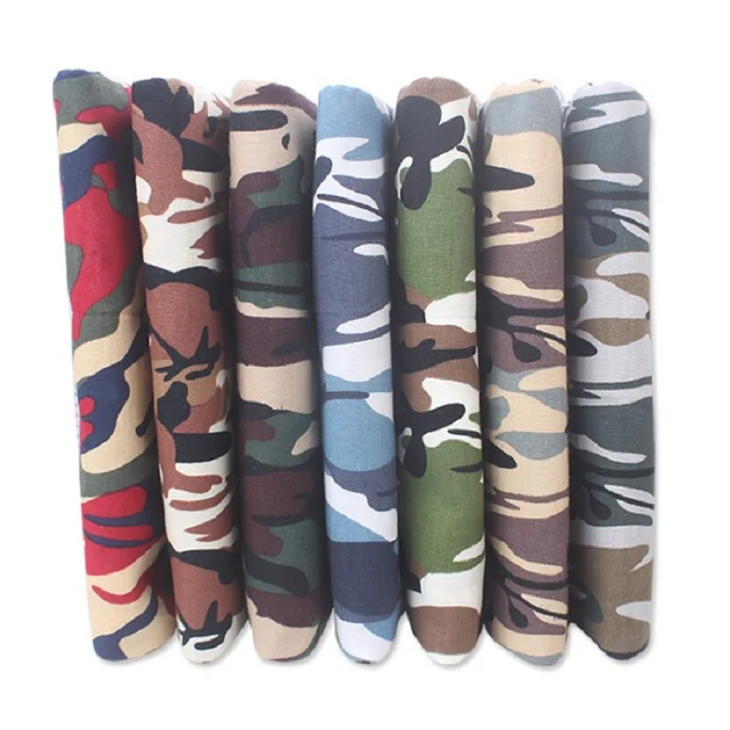 

Cotton Camouflage Printing Cloth DIY Hand-patched Cloth Group Cotton Mask Fabric