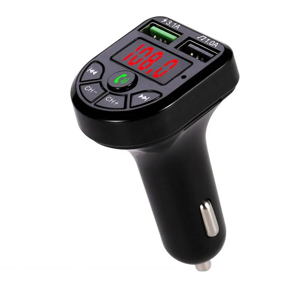 

New bte5 Car Mp3 Bluetooth-compatible Hands-free Phone Car Bluetooth-compatible Player Car Music Card Fm Receiver