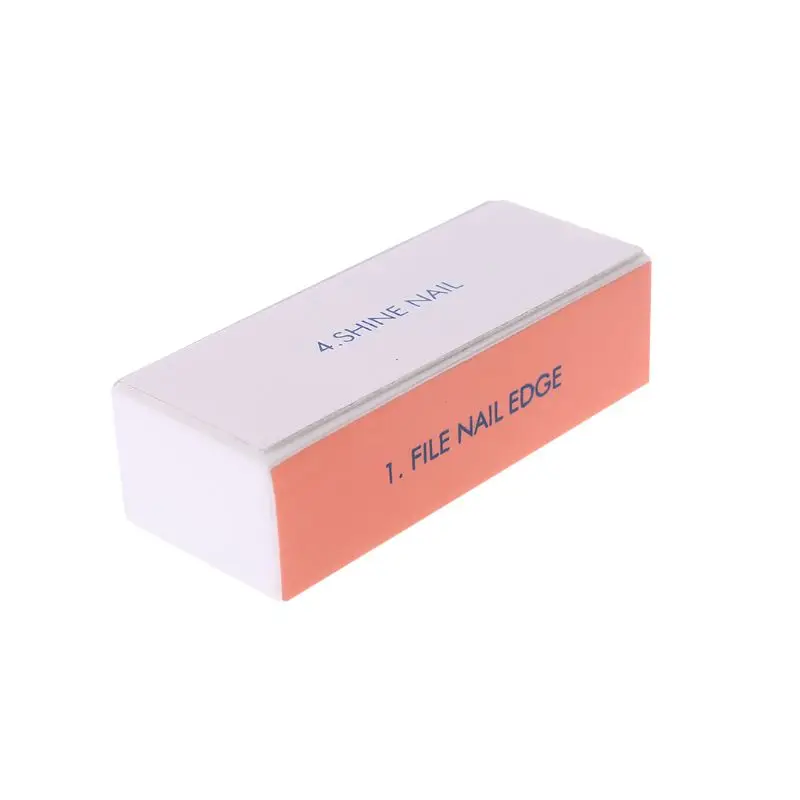 High Quality 5 Pcs Fashion Nail Art Manicure 4 Way Shiner Buffer Buffing Block Sanding File Suitable for professional salon | Красота и