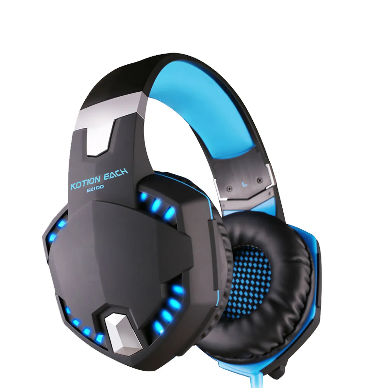 Игровая гарнитура G2100 проводные наушники со стереозвуком светодиодный