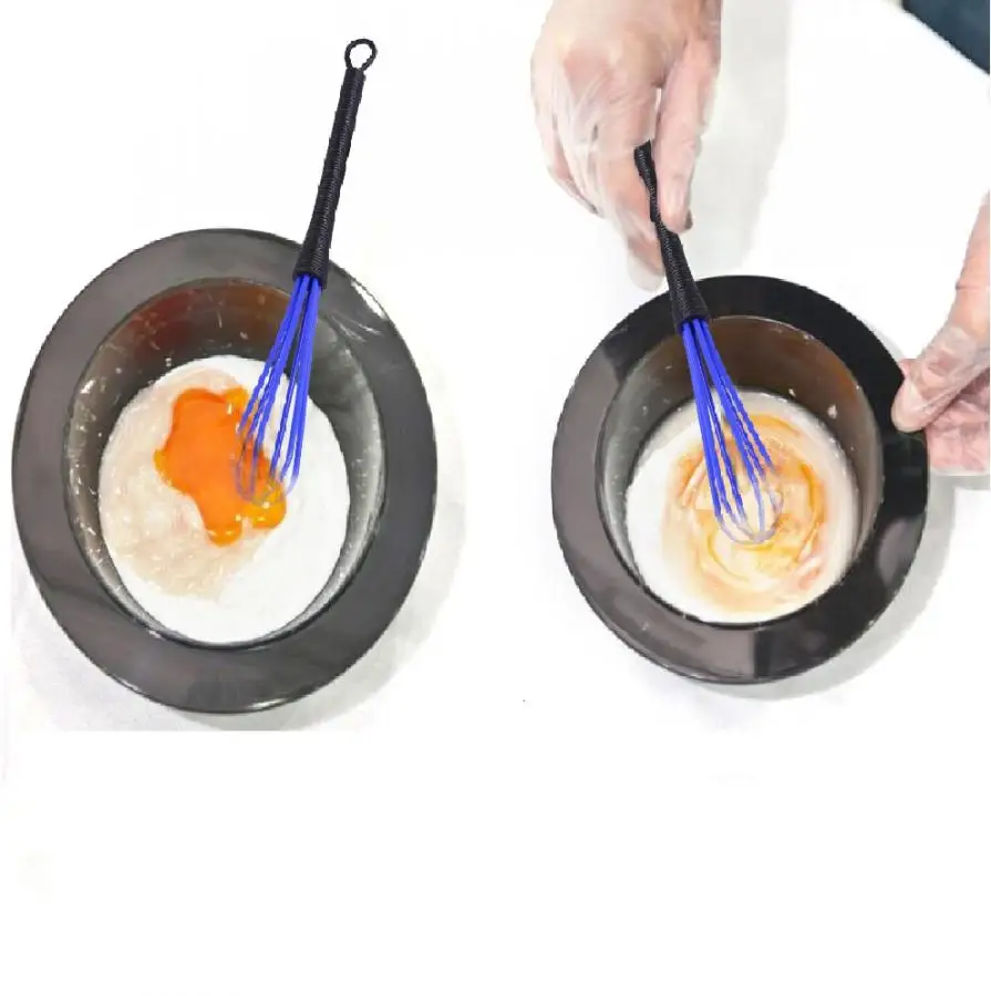 5 шт. Пластик парикмахерский салон волос Крем краска для венчик Кухня шар