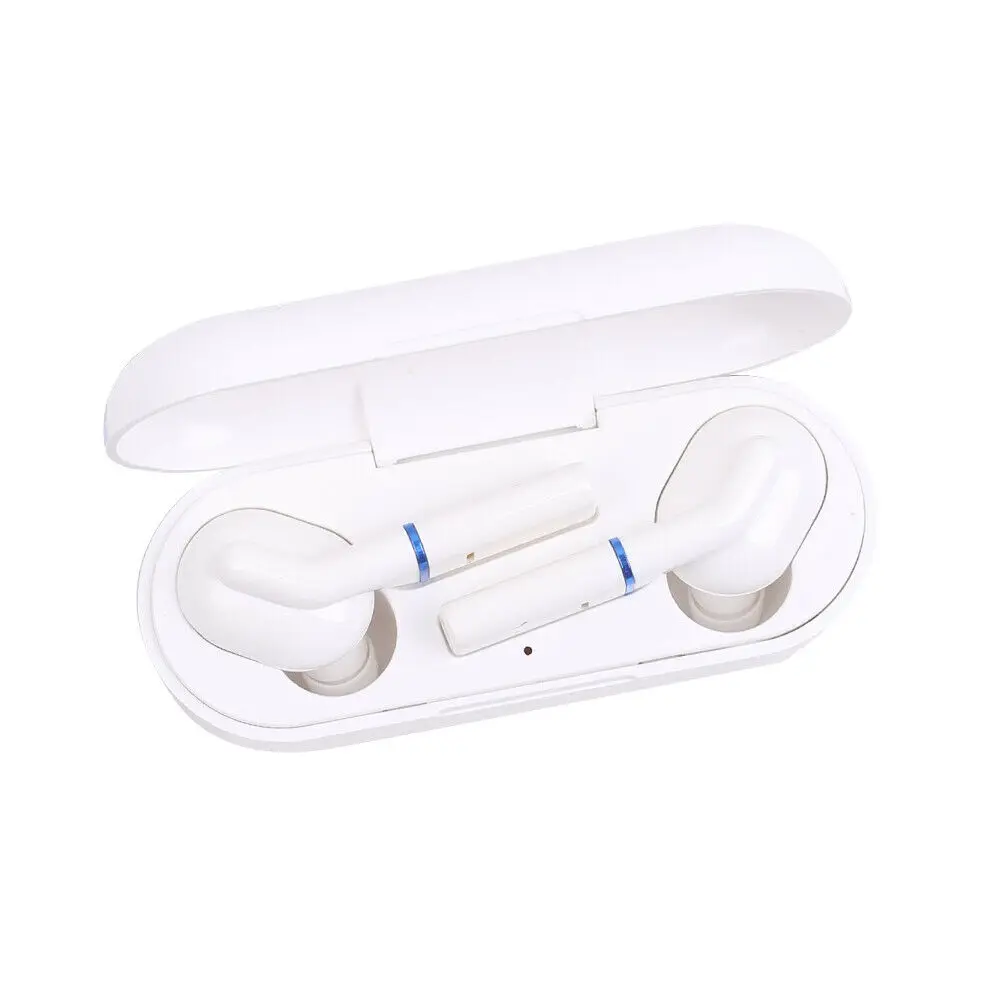 Наушники EARDECO Bluetooth 5,0 гарнитура TWS True беспроводные наушники Близнецы наушники стерео сенсорное управление водонепроницаемые наушники-вкладыши - Цвет: White