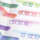 100 шт.рулон, декоративные наклейки в виде любящего сердца