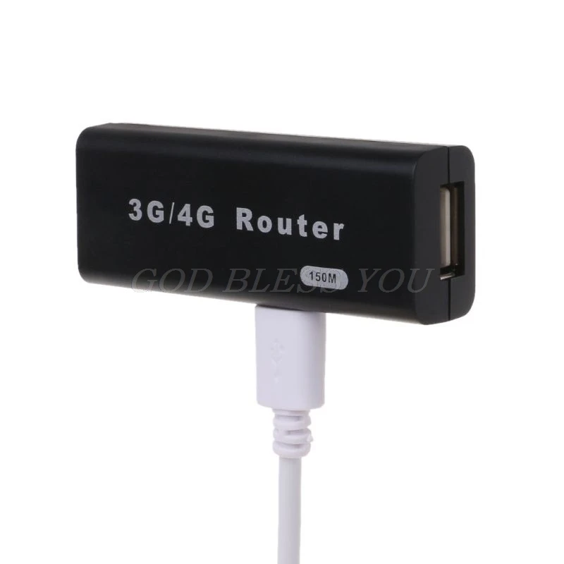 Мини Портативный 3g/4G wi-fi/WLAN точка доступа клиент 150 Мбит/с USB беспроводной маршрутизатор