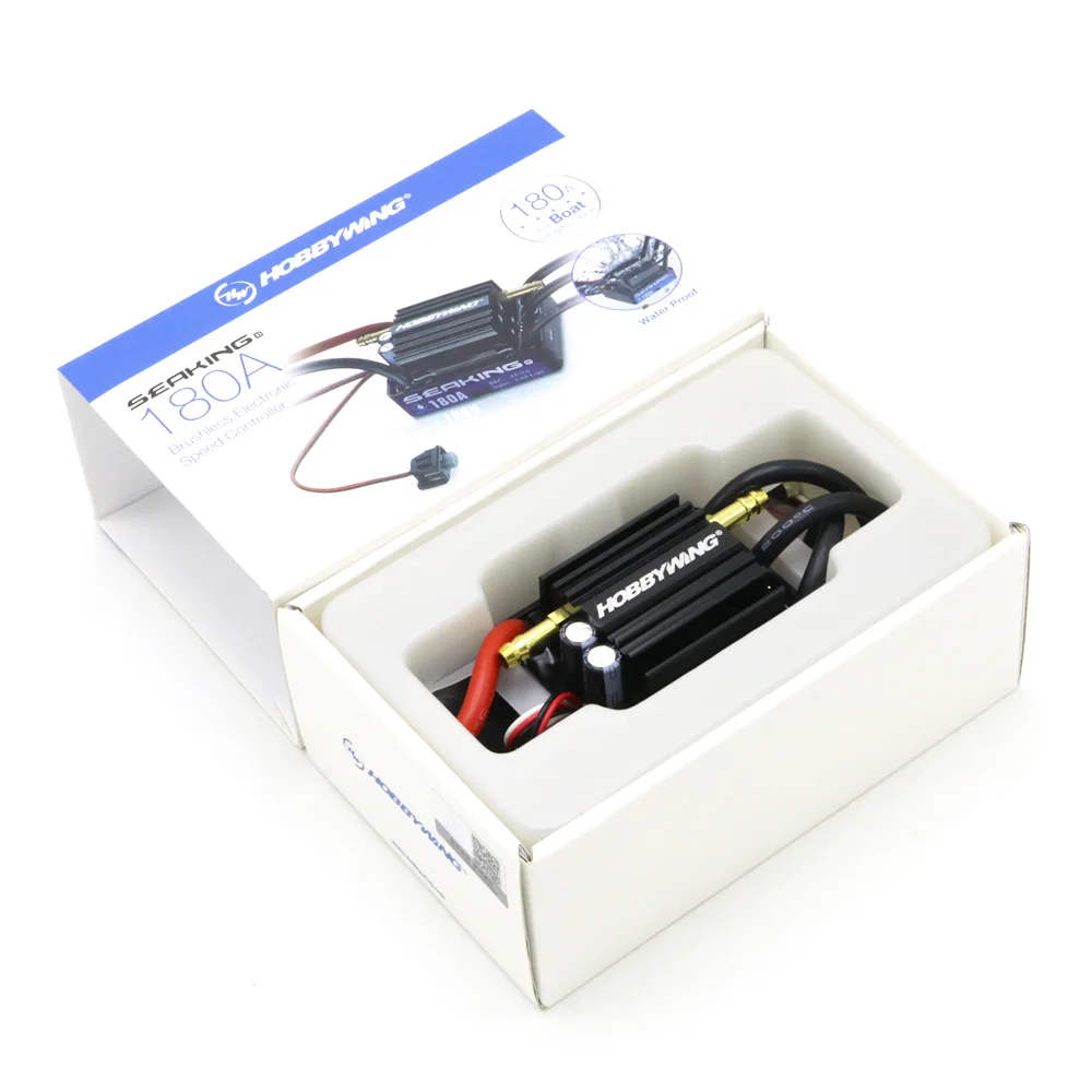 HobbyWing SeaKing V3 180A BL Мотор ESC 6 V/5A BEC для RC R/c гоночная лодка