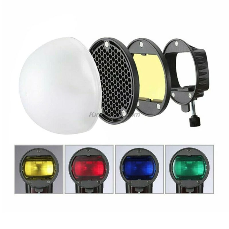 Магнитное крепление адаптер сотовая сетка Отражатель Цветные гелевые фильтры