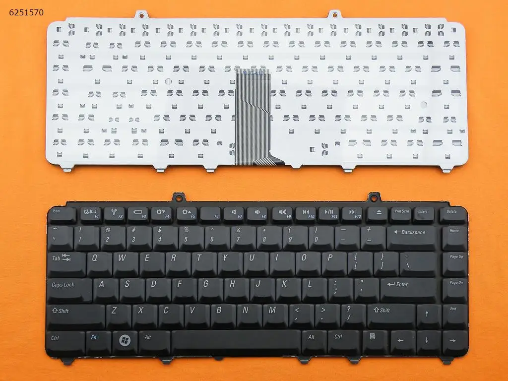 

US QWERTY Layout New Replacement Keyboard for Dell Inspiron 1400 1520 1521 1525 1526 1540 1545 1420 1500 Laptop Black