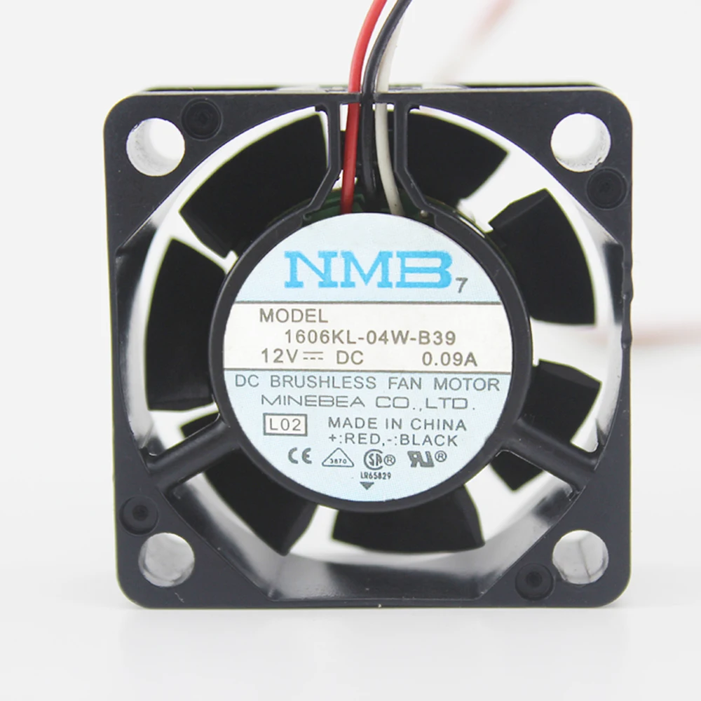 

1606KL-04W-B39 12V 0.09A 4015 3-wire server 40 * 40 * 15MM Double Ball chassis fan