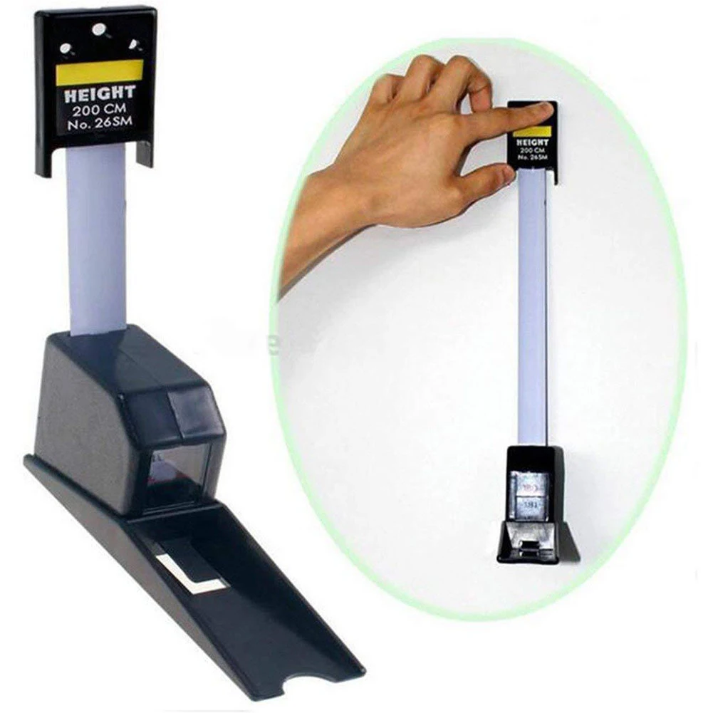 Портативный Измеритель высоты настенная Выдвижная рулетка с высотомером 2 м для
