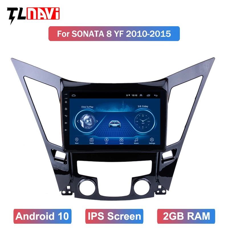 Android 10 HD сенсорный DVD автомобильный радиоприемник GPS навигационная система для 2011