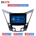 Автомобильный DVD-радиоприемник, Android 10, HD сенсорный экран, GPS, система навигации для HYUNDAI Sonata i40 i45, 2011, 2012, 2013, 2015