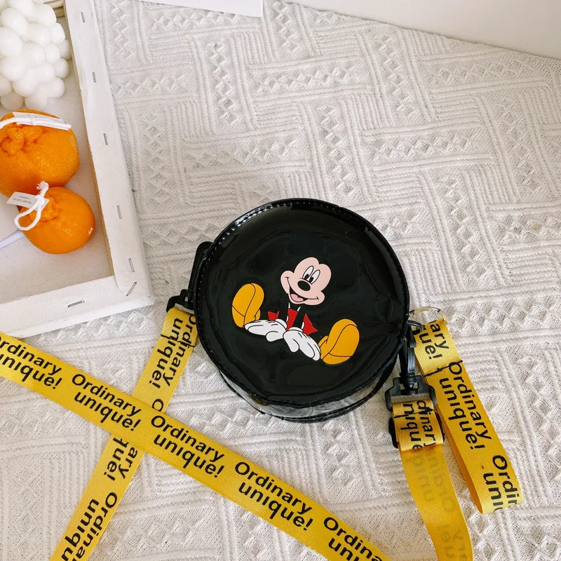 Детская сумка-мессенджер Disney с мультяшным Микки модный школьный ранец принцессы