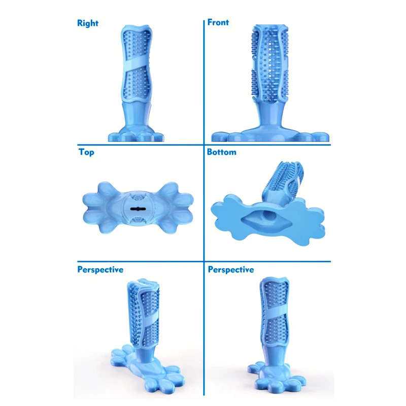 

ThinBest Pet Chewing Toy Dog Toothbrush Stick Dental Care Brush Toy Dogs Toothpast Storage Pets Oral Care Dog Brushing Stick