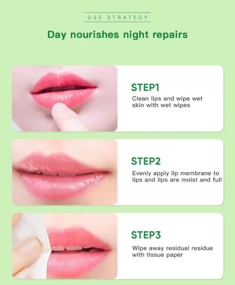 Новый увлажняющий бальзам для губ с авокадо желе стойкий питательный уменьшение