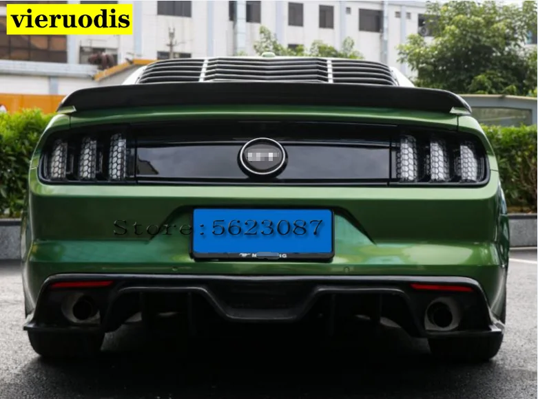 

Спойлер для ford mustang coupe 2 door GT350, стильный спойлер из АБС-пластика для заднего крыла багажника, грунтовка или цвет краски 2012-2019