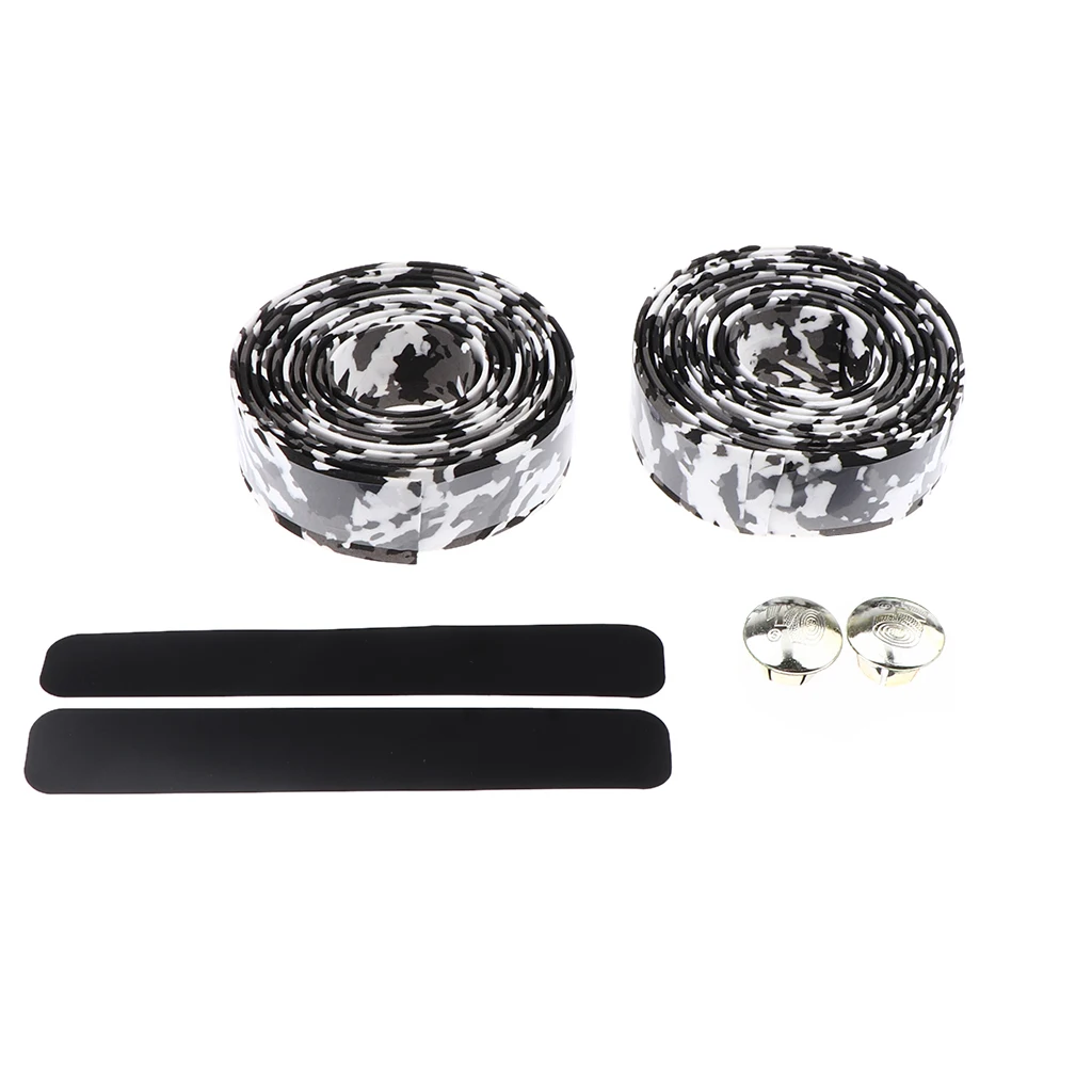 1 пара Противоскользящих рулей для велосипеда углеродная поверхность +