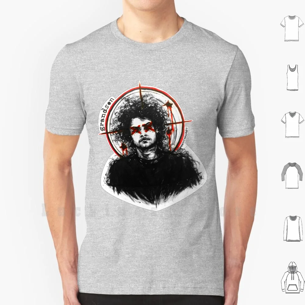 

#91-Grandson T Shirt DIY Cotton Big Size 6xl Grandson Band Band Art Rock Rock N Roll Modern Tragedy Vol 1 Grandson Music Grandso