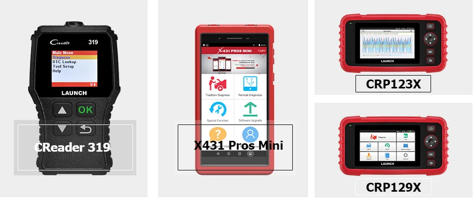 launch Creader 129 CRP129 OBD2 считыватель кодов CRP 129 OBDII сканер PK X431 Creader VII CRP123 автоматический диагностический инструмент