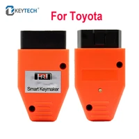 high quality obd2 16pin for toyota smart key maker for 4d and 4c chip for toyota obd2 key maker transponder auto key programmer