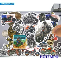 50pcs street motorcycle rider racer funny pattern stickers for notebooks phone laptop luggage helmet skateboard bike car sticker