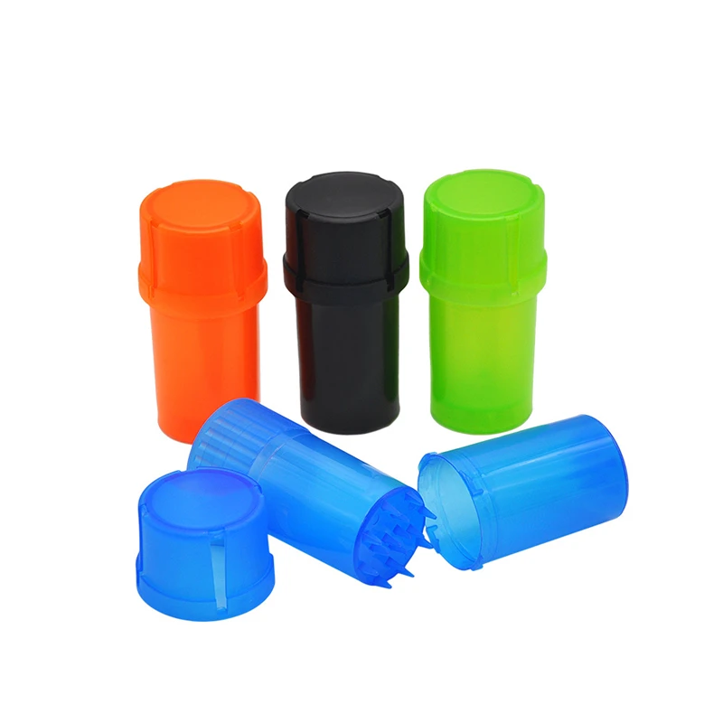

Plastic Weed Tobacco Herb Grinder Leaf Cigarette Smoke Spice Manual Crusher Muller Herbal Smoking Pipe Accessories