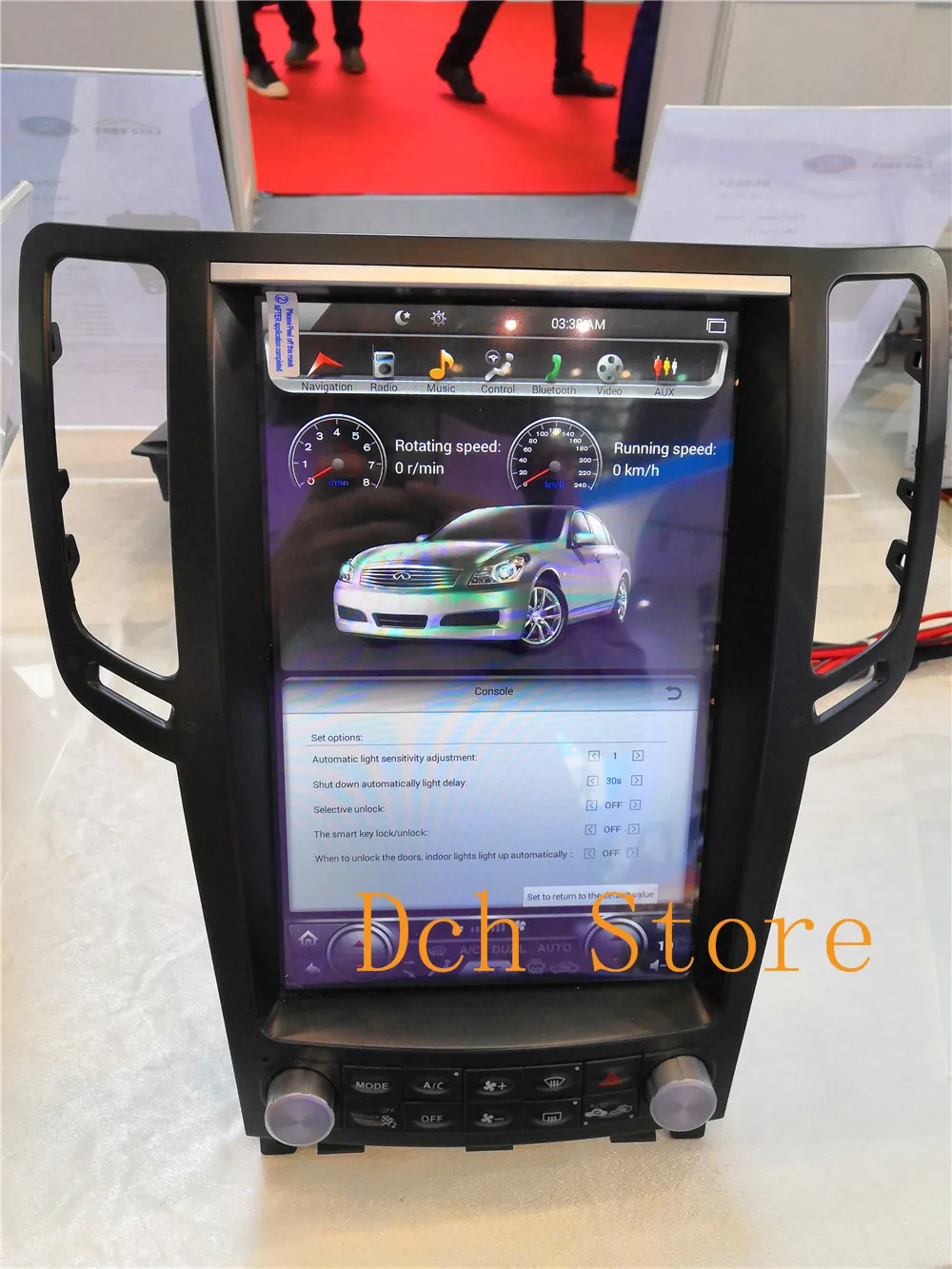 12 1 вертикальный tesla стиль Android 9 0 автомобильный DVD GPS плеер для Infiniti G37 G35 G25 G37S Радио
