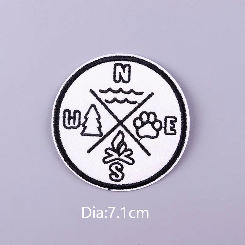 Нашивки с вышивкой в виде кошки нашивки полоску на одежду футболку милые