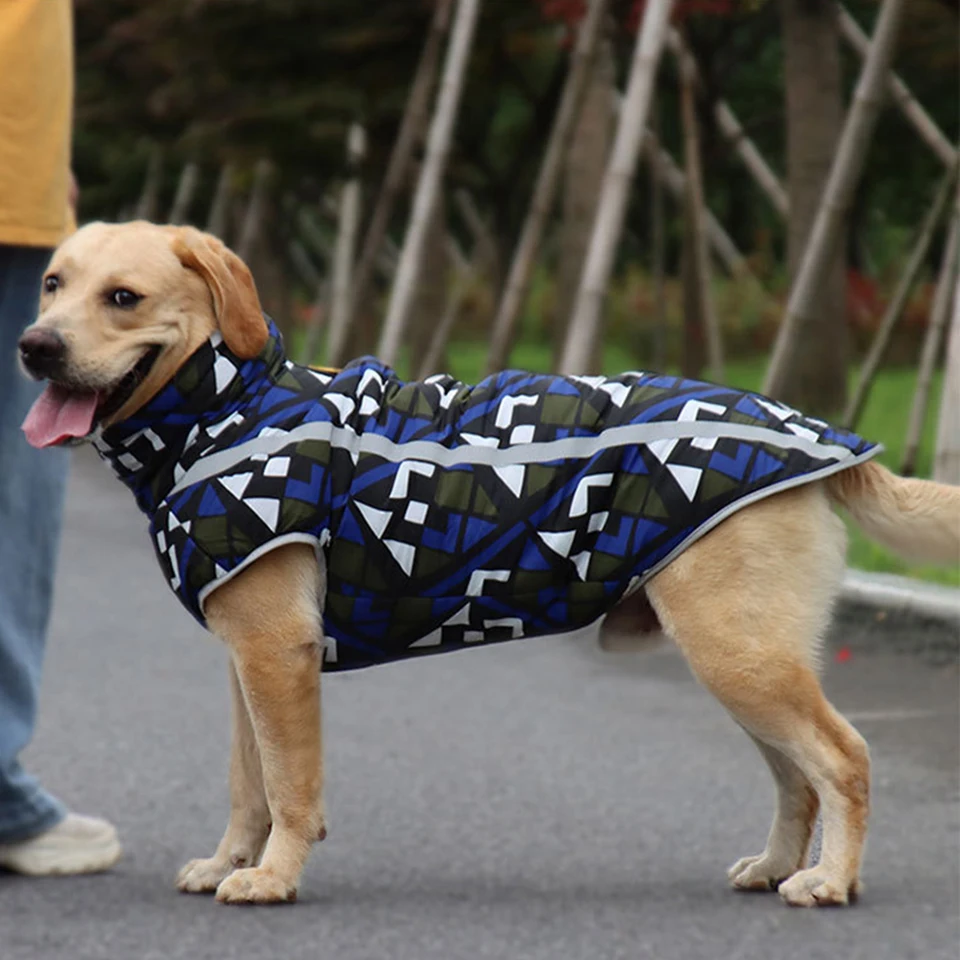 Copetsla Новинка 1 шт. теплая зимняя одежда с принтом в виде собак Водонепроницаемый