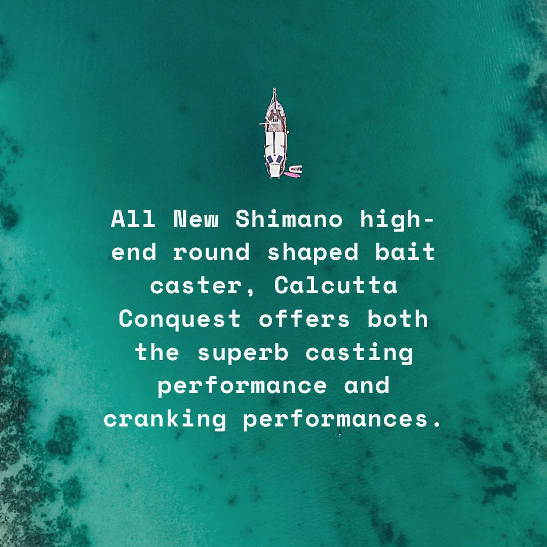 2021 Новое поступление Shimano завоевания Калькутта CQ 100HG 7 4: 1 220 г 13 + Макс Перетащите 4