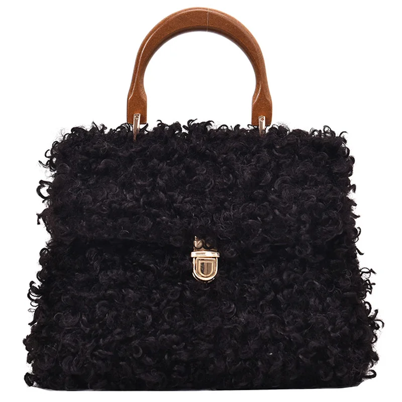 Элегантная женская маленькая сумка тоут модная новинка зимы 2019 качественная