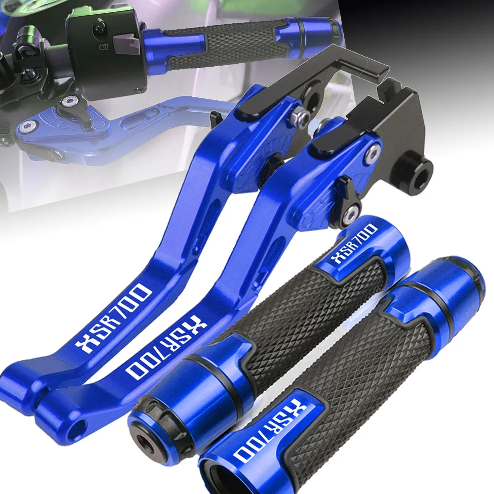 

Для YAMAHA XSR700 XSR 700 ABS 2015 2016 2017 2018 2019 2020 2021 мотоциклы с ЧПУ Короткие тормозной рычаг сцепления Руль Ручка