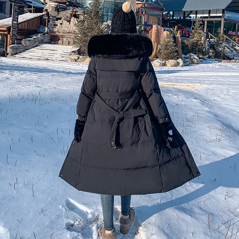 Зимнее пальто ins супер огненная зимняя одежда 2020 Новинка куртка на белом утином