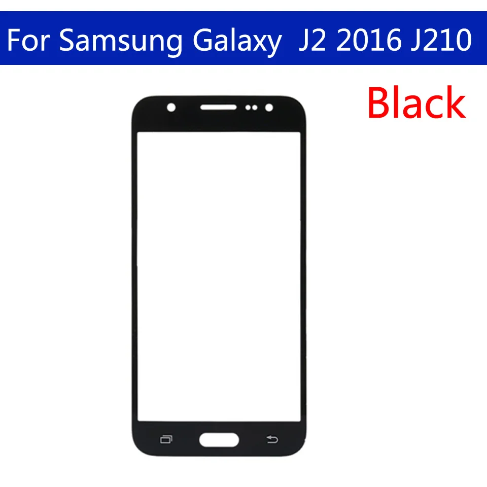 5.0&quotFor Samsung Galaxy J2 2016 J210 J210F J210M J210Y J210FN Touch Screen Front Panel Glass Lens Outer LCD | Мобильные телефоны