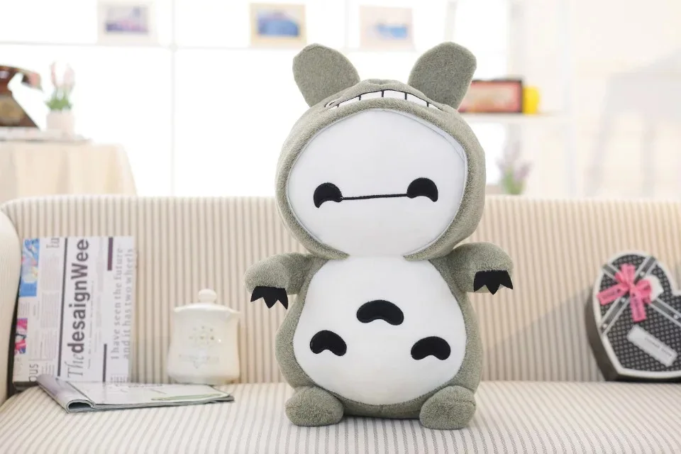 Плюшевая игрушка 30 80 см мягкая кукла мультяшное животное Большое белое толстое