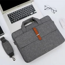 Business Handbag 14 15.6 17 Laptop Shoulder Notebook Bag For lenovo Macbook Air 13 Case 2019 Pro retina 13.3 15 17.3 cover bags