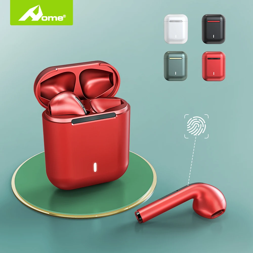 TWS Беспроводные наушники с микрофоном и сенсорным управлением Bluetooth вкладыши для