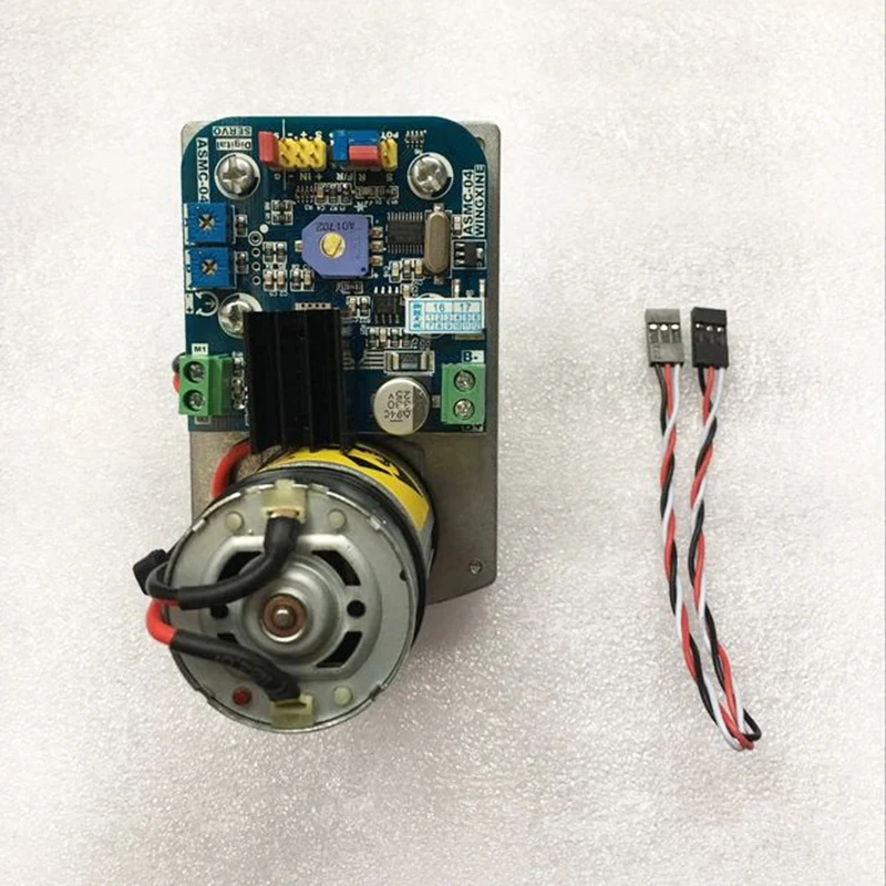 Высокий крутящий момент Rc Servo Dc12V24V 180 кг. См стальная шестерня для робота Asmc-04B Sz |