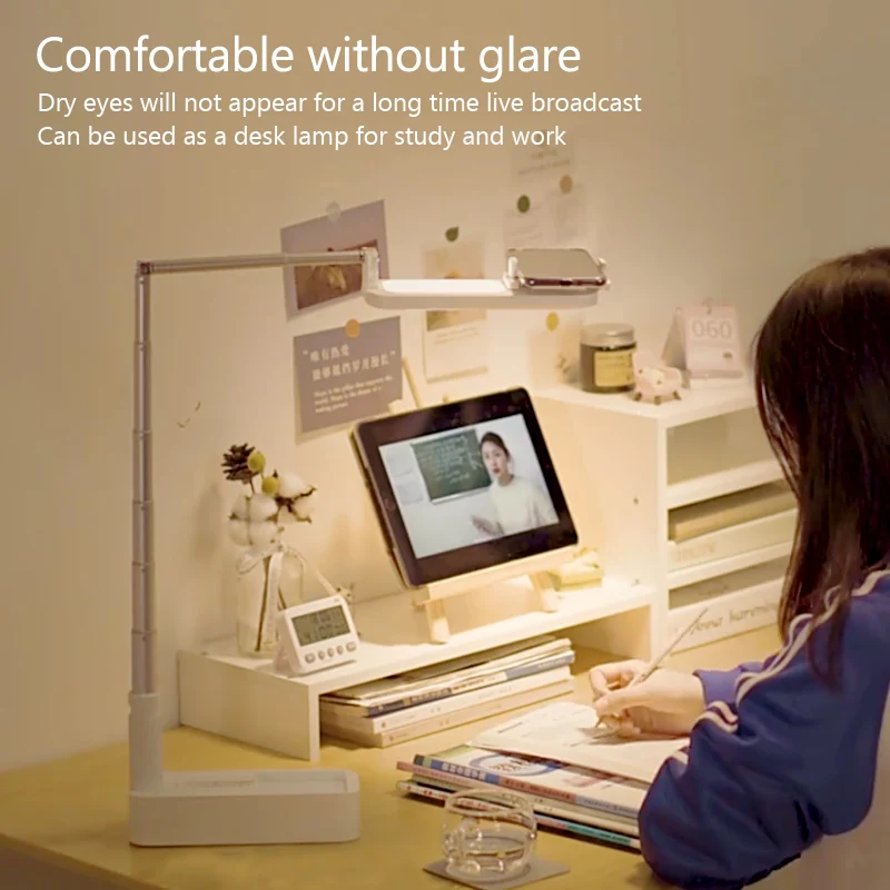 Держатель для телефона лампа селфи заполнясветильник свет поддержка