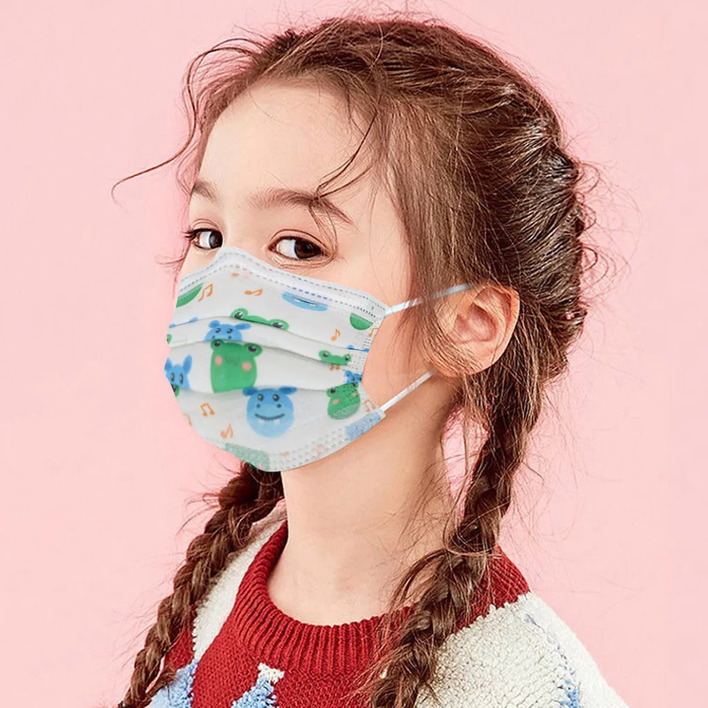 

Kids Children's Disposable Mask Mascarillas Filter Mask mouth Face mask filter safe Breathable Protective masks Fast Shipping