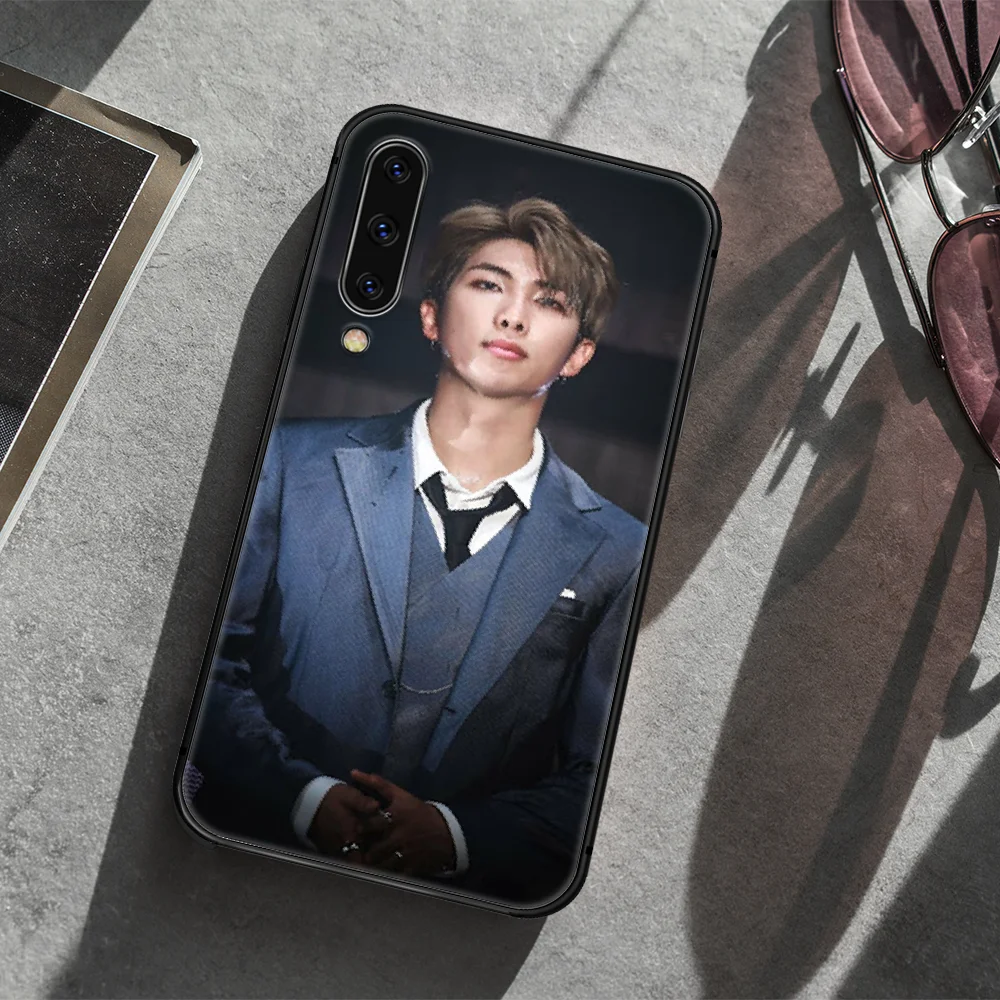 

Bangtan Boys Nam joon Kim Phone Case Cover For Samsung Galaxy A10 A11 A20 E A21 A30 A40 A41 A50 A51 A70 A71 A81 S 4G 5G black