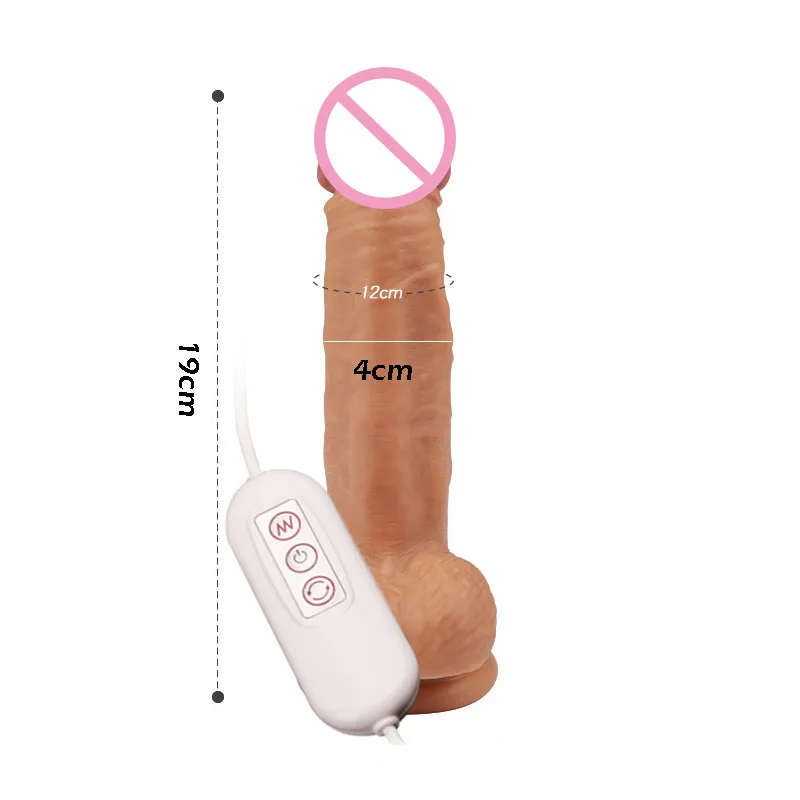 USB вращающийся фаллоимитатор вибратор для женщин Sextoy большой Фаллус
