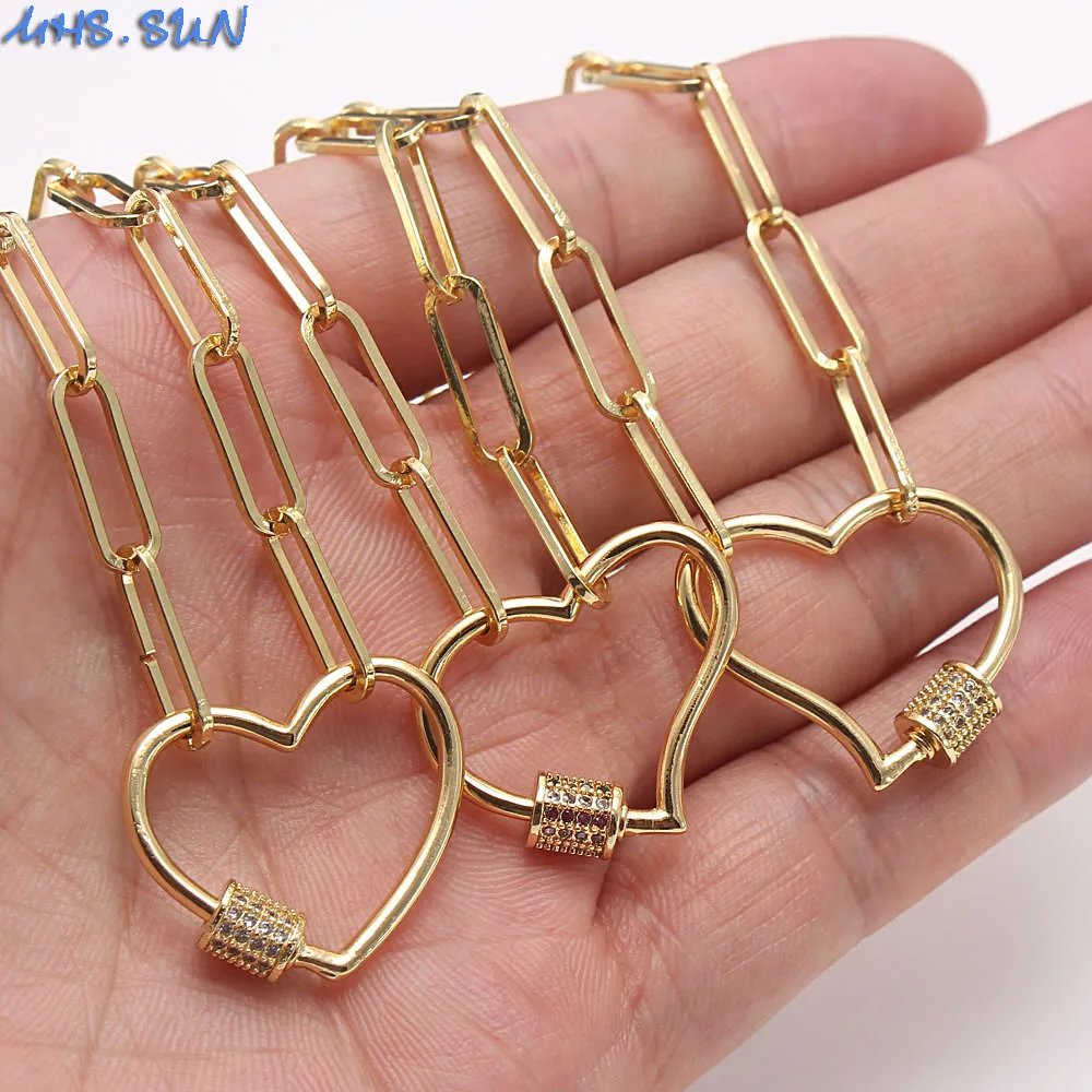 MHS.SUN Винтажный дизайн Мозаичные подвески из циркона, массивное ожерелье моды AAA CZ, шармы для женщин/девочек, различные украшения.