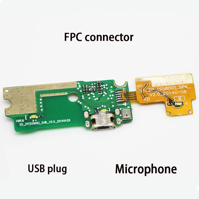 Зарядная плата с usb-входом для ZOPO ZP1000 8510 Мобильный телефон Flex зарядка кабелей