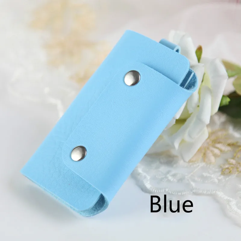 2020 New Leather Keychain Men Women Key Holder Organizer Pouch Cow Split Car Bag Wallet Housekeeper Case Wholesale | Багаж и сумки